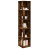 Corner Cabinet Smoked Oak - Stylish Storage Solution