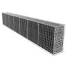 Gabion Wall with Cover Galvanised Steel 600x50x100 cm Size 600 x 50 x 100 cm Quantity in Package 1 