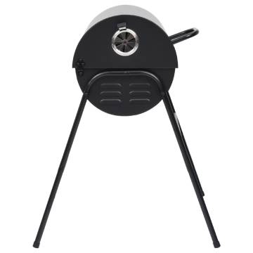 Barrel Grill with 2 Cooking Grids - Heavy-Duty BBQ - 80x95 cm