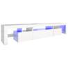 LED TV Cabinet High Gloss White - Modern Design | HipoMarket