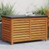 Garden Storage Box 60x50x55 cm - Solid Acacia Wood