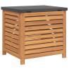 Garden Storage Box 60x50x55 cm - Solid Acacia Wood