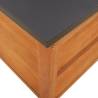 Garden Storage Box 60x50x55 cm - Solid Acacia Wood