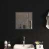 Stylish LED Bathroom Mirror 40x40 cm - Waterproof & Easy Setup