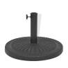 Parasol Base Resin Round Black 14 kg - Durable & Stylish