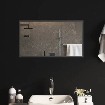 Stylish LED Bathroom Mirror 40x70 cm | HipoMarket