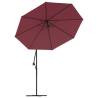 Replacement Fabric for Cantilever Umbrella - Bordeaux Red 350 cm