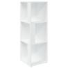 Stylish White Corner Cabinet - 33x33x100 cm | Hipo Market