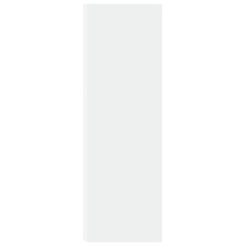 Stylish White Corner Cabinet - 33x33x100 cm | Hipo Market