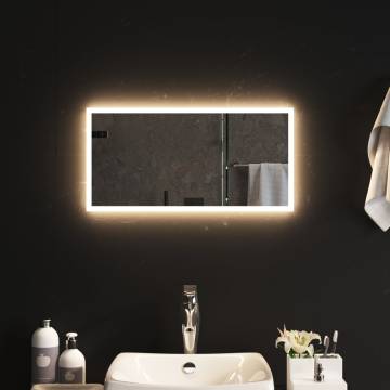 LED Bathroom Mirror 30x60 cm - Stylish & Waterproof