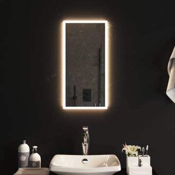 LED Bathroom Mirror 30x60 cm - Stylish & Waterproof