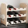 Wine Rack 43x25x37 cm Solid Wood Pine Quantity in Package 1 Number of 12 Number of Bottles 