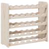 Solid Wood Pine Wine Rack - 67.5x25x60 cm | Hipomarket