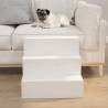 Pet Stair White 40x37.5x35 cm Solid Wood Pine Colour white Size 40 x 37.5 x 35 cm 