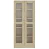 Vitrine Cabinet Sonoma Oak - Stylish 82.5x30.5 cm Storage