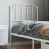 Metal Headboard White 75 cm Colour white Size 75 cm Quantity in Package 1 