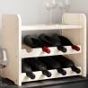 Wine Rack with Top Board 43x25x37 cm Solid Wood Pine Quantity in Package 1 Number of 8 Number of Bottles 