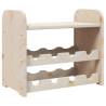 Stylish Pine Wine Rack with Top Board - 43x25x37 cm