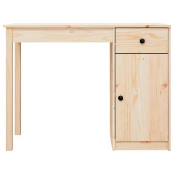 Stylish Solid Wood Pine Desk 100x50x75 cm - HipoMarket UK