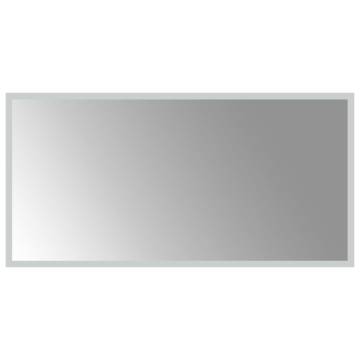 LED Bathroom Mirror 40x80 cm - Stylish & Waterproof