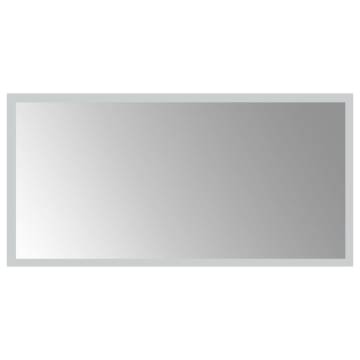 Stylish LED Bathroom Mirror 60x30 cm | HipoMarket UK