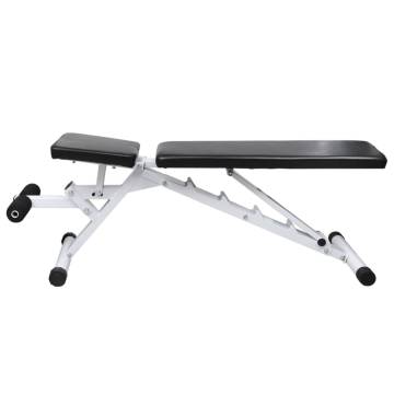 Workout Bench with Barbell & Dumbbell Set - 30.5 kg