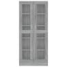 Vitrine Cabinet Grey Sonoma - Stylish Storage Solution