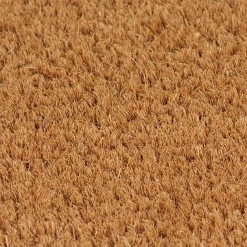 5 Pcs Natural Coir Door Mats - 40x60 cm Tufted | HipoMarket