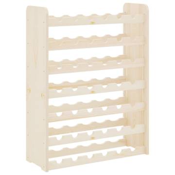 Wooden Wine Rack - 42 Bottle Capacity | Hipomarket UK