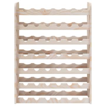 Wooden Wine Rack - 42 Bottle Capacity | Hipomarket UK