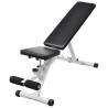 Workout Bench with Barbell & Dumbbell Set - 60.5 kg