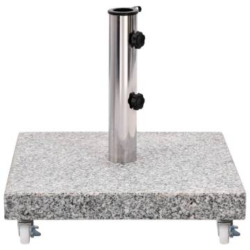 Granite Parasol Base 30 kg | Durable & Stable Umbrella Holder