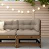 Garden Corner Sofa Honey Brown Solid Wood Pine Colour honey brown pine Quantity in Package 1 Model corner sofa 