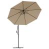 Replacement Fabric for Cantilever Umbrella - Taupe 300 cm