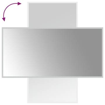 Stylish LED Bathroom Mirror 50x100 cm | HipoMarket