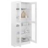 Vitrine Cabinet High Gloss White - Stylish Storage Solution