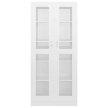 Vitrine Cabinet High Gloss White - Stylish Storage Solution