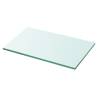 Clear Glass Shelves (2pcs) - Modern 30x12 cm Display