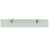 Stylish Floating Shelves 2 pcs Glass 60x10 cm - Functional Decor