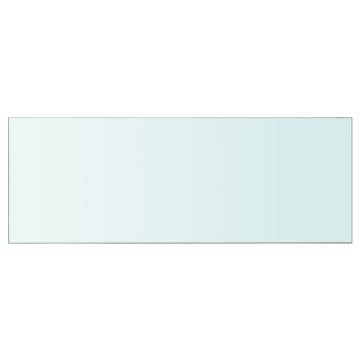 Shelf Panel Glass Clear 80x30 cm - Durable & Stylish Display