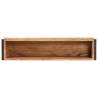 Solid Acacia Wood Planter 90x20x68 cm - Stylish & Durable