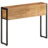 Solid Acacia Wood Planter 90x20x68 cm - Stylish & Durable