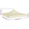 Cream Party Tent Roof 2x2m - Ideal Replacement