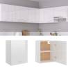 High Gloss White Hanging Cabinet | 50x31x60 cm - Hipo Market