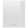 High Gloss White Hanging Cabinet | 50x31x60 cm - Hipo Market