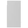 High Gloss White Hanging Cabinet | 50x31x60 cm - Hipo Market