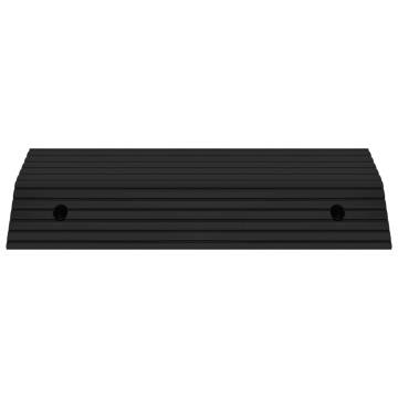 Rubber Bridge Threshold Ramp 80x40x8 cm - Durable & Non-slip