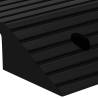 Rubber Bridge Threshold Ramp 80x40x8 cm - Durable & Non-slip