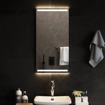 LED Bathroom Mirror 40x80 cm - Stylish & Waterproof | HipoMarket