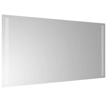 LED Bathroom Mirror 40x80 cm - Stylish & Waterproof | HipoMarket